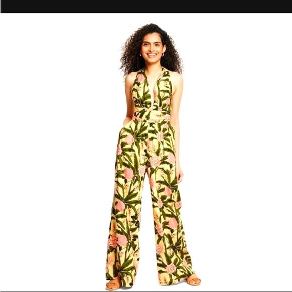Agua Bendita Pants - Agua Bendita Jumpsuit new Peony-matching bikini available